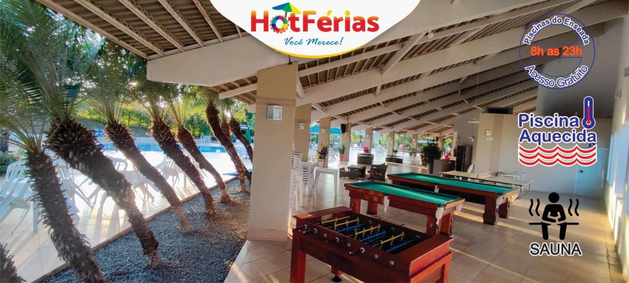 Hotferias - Flat No Enseada Caldas Novas, Acesso Ao Lago E Pesca Permitida, Prox Ao Nautico Praia Clube 외부 사진