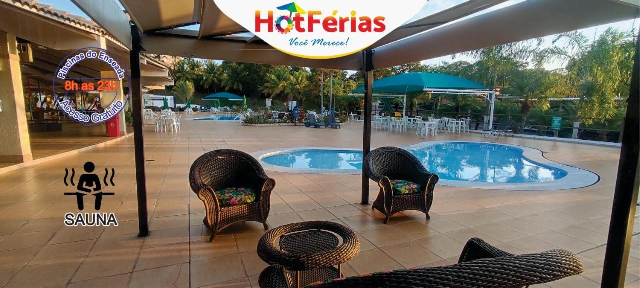 Hotferias - Flat No Enseada Caldas Novas, Acesso Ao Lago E Pesca Permitida, Prox Ao Nautico Praia Clube 외부 사진
