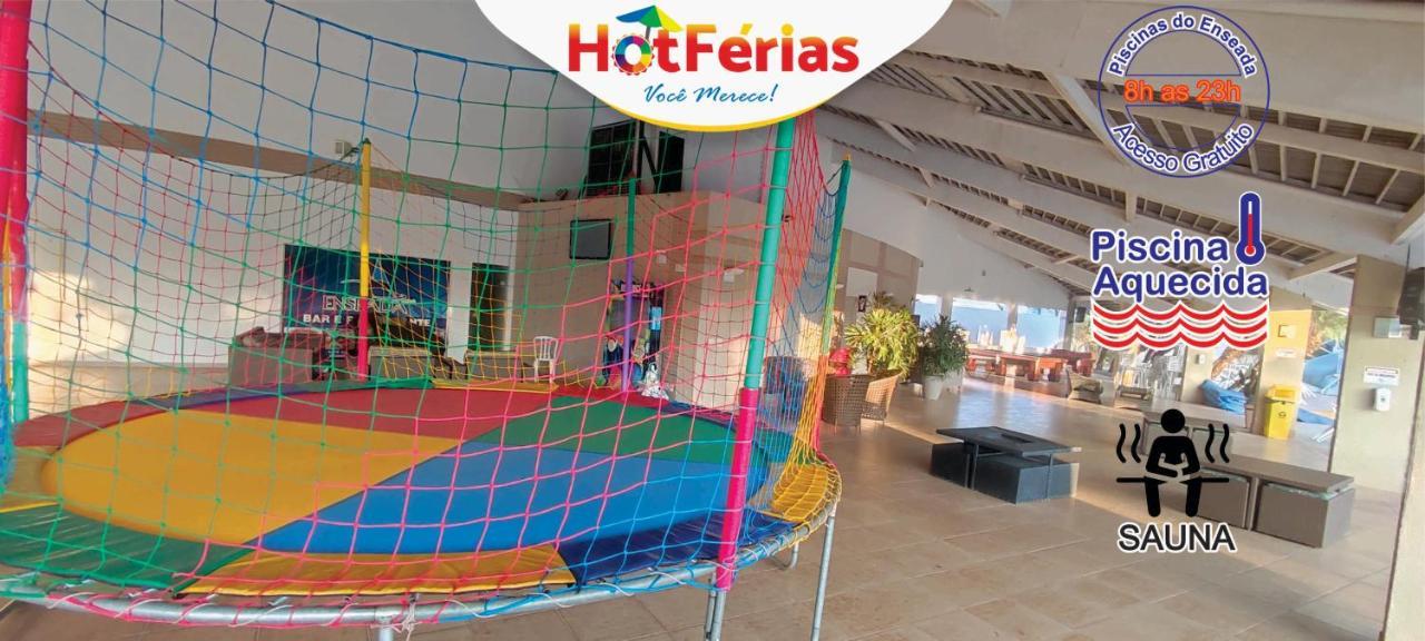 Hotferias - Flat No Enseada Caldas Novas, Acesso Ao Lago E Pesca Permitida, Prox Ao Nautico Praia Clube 외부 사진