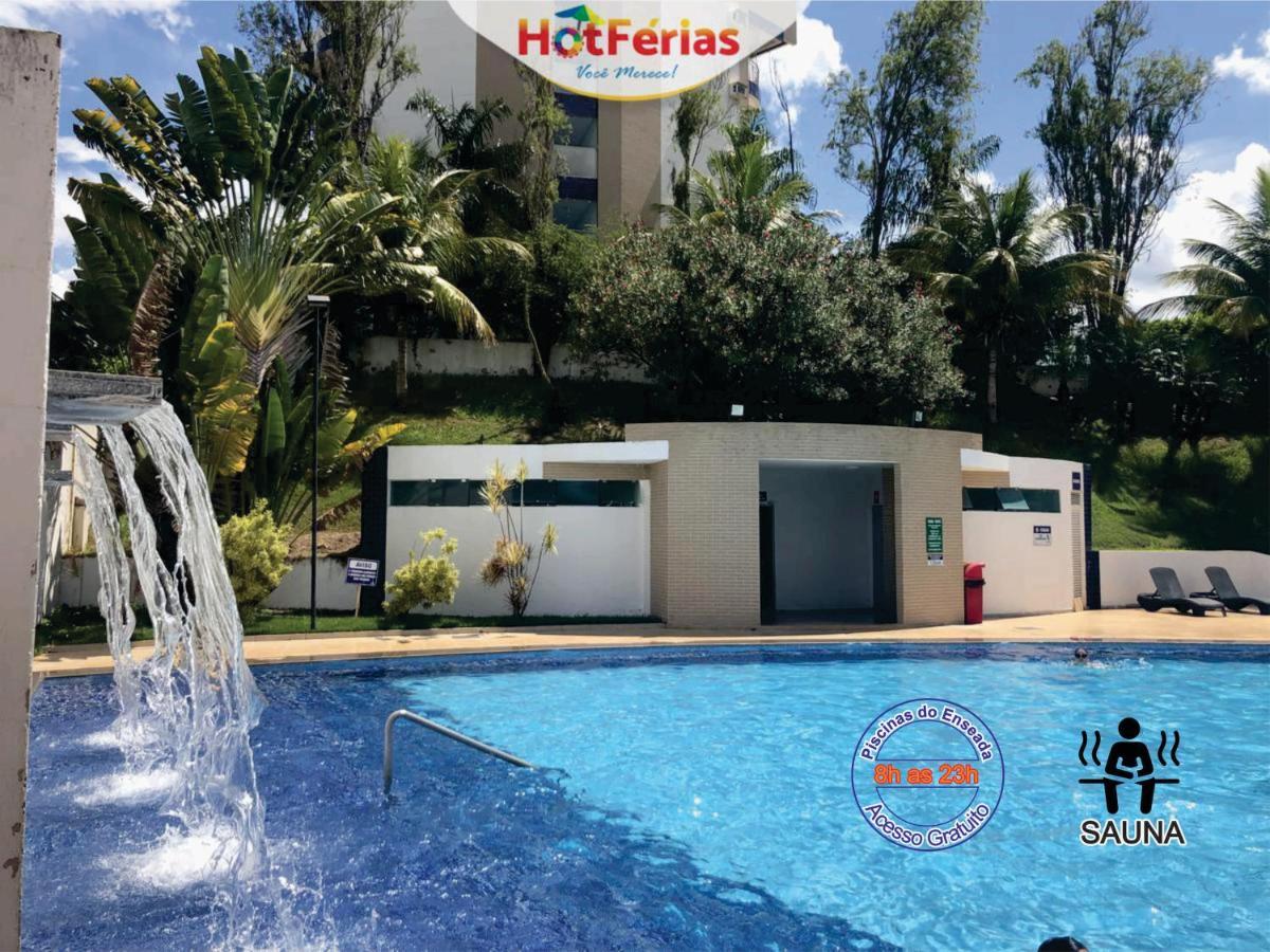 Hotferias - Flat No Enseada Caldas Novas, Acesso Ao Lago E Pesca Permitida, Prox Ao Nautico Praia Clube 외부 사진