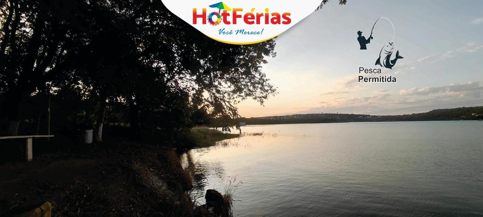 Hotferias - Flat No Enseada Caldas Novas, Acesso Ao Lago E Pesca Permitida, Prox Ao Nautico Praia Clube 외부 사진
