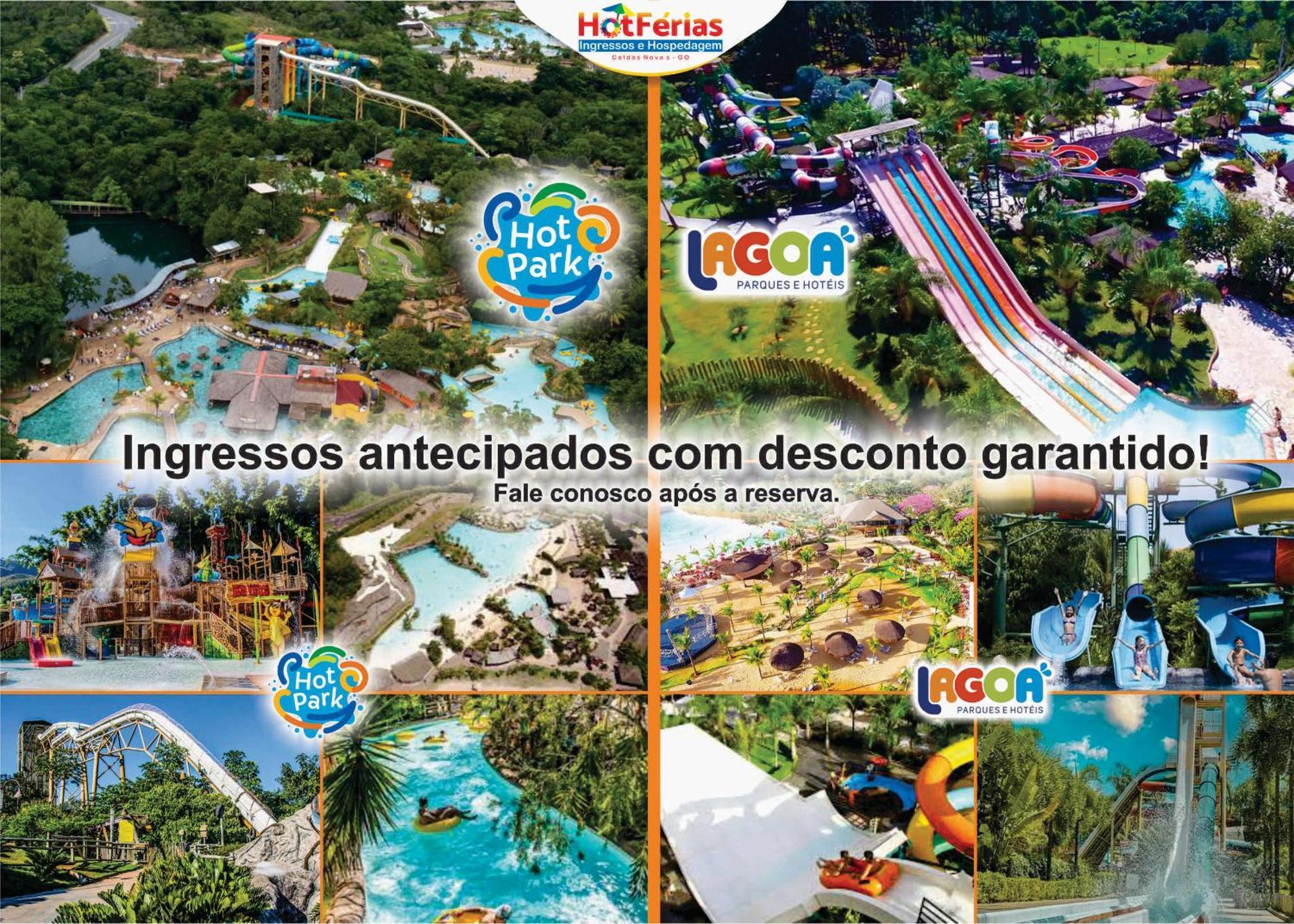Hotferias - Flat No Enseada Caldas Novas, Acesso Ao Lago E Pesca Permitida, Prox Ao Nautico Praia Clube 외부 사진